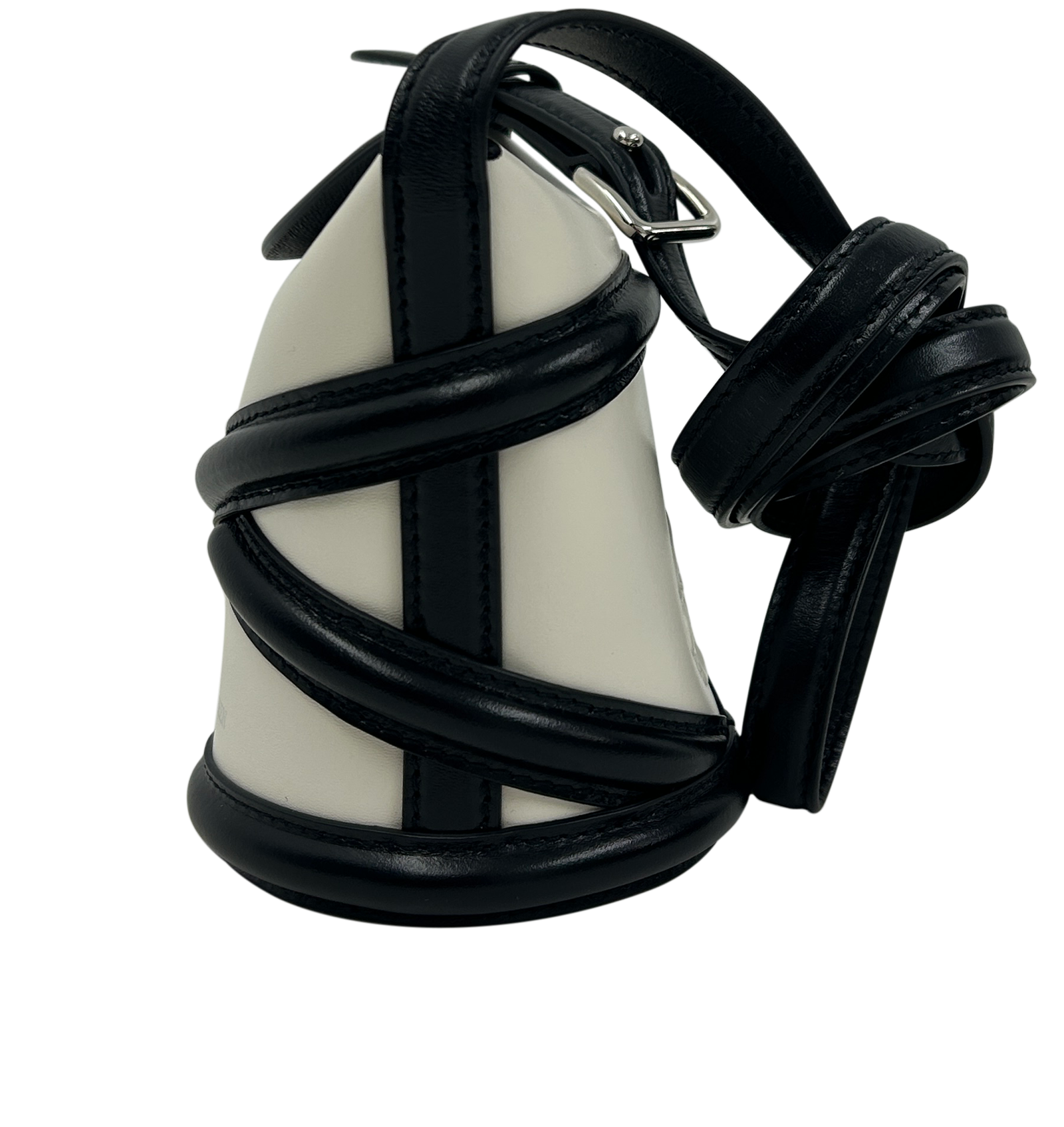 The Curve Bandolera, 250&euro;, Bolso, Blanco/Negro, Animal - Piel, Vista inferior